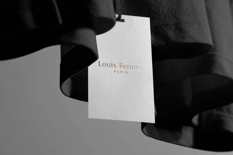 Apparel Label Tag Mockup