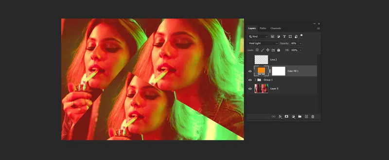 Prism Photography Effect in Photoshop (Step by Step Tutorial)