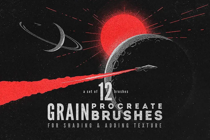 Grain Procreate Brushes