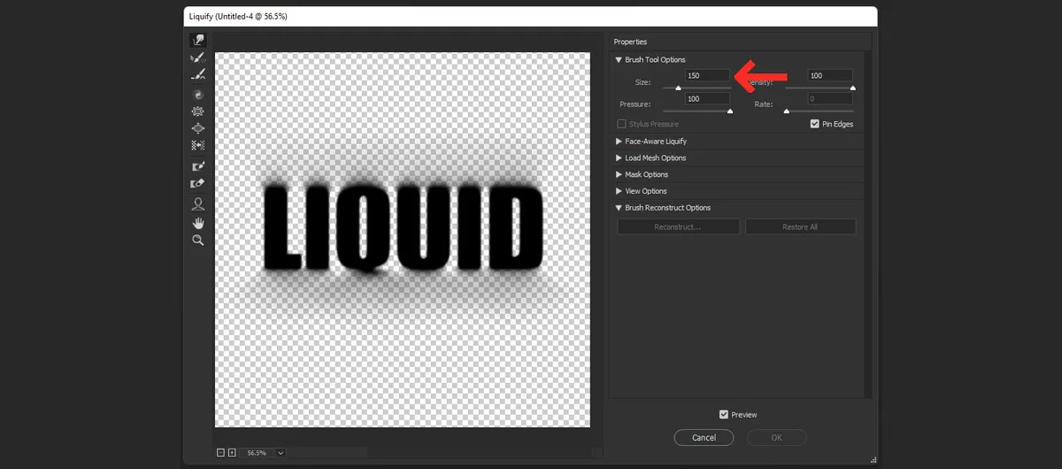 How To Create Melting Text Effect in Photoshop