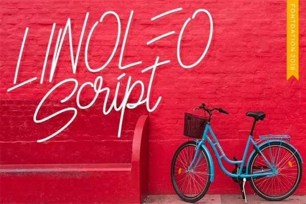 Linoleo Script Font