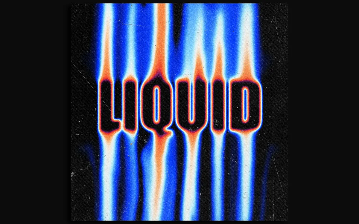How To Create Melting Text Effect in Photoshop
