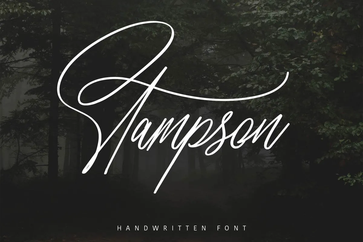 Stampson Signature Font
