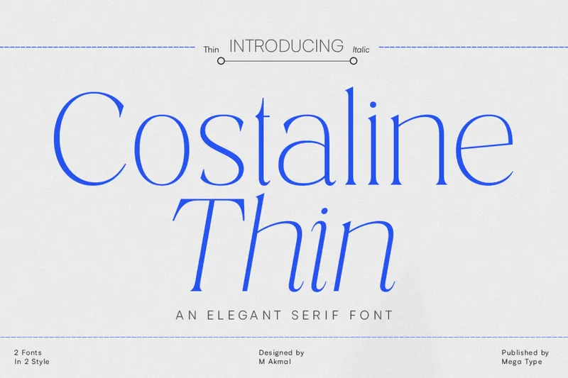costaline-font
