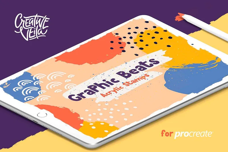 Graphic Beats Procreate Brushes