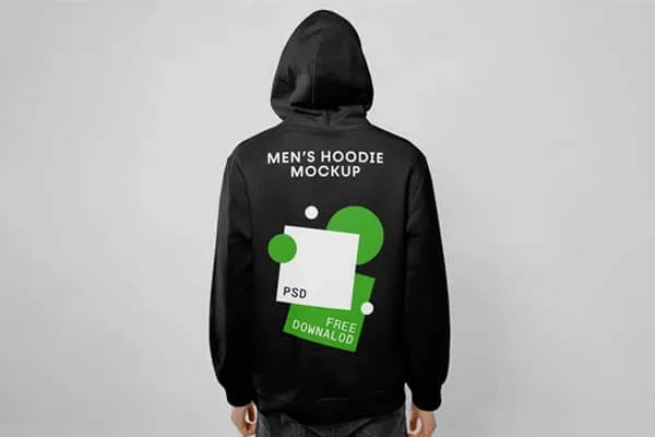 Men’s Hoodie PSD Mockup