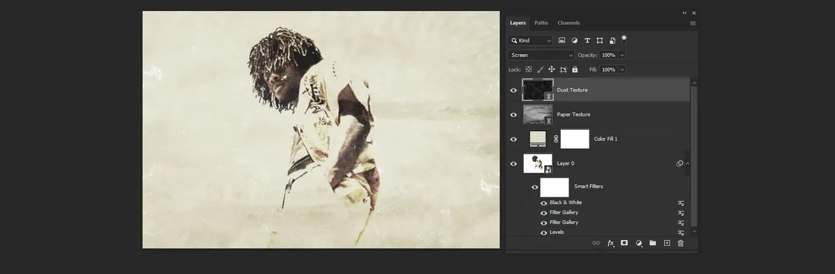How To Make Photoshop Vintage Effect