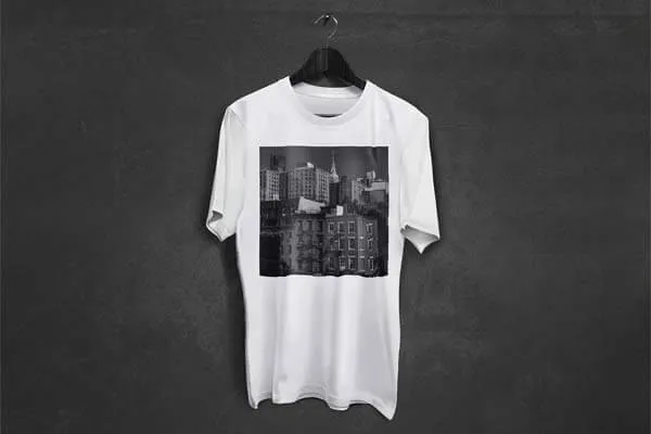 Hanging T-Shirt Mockup