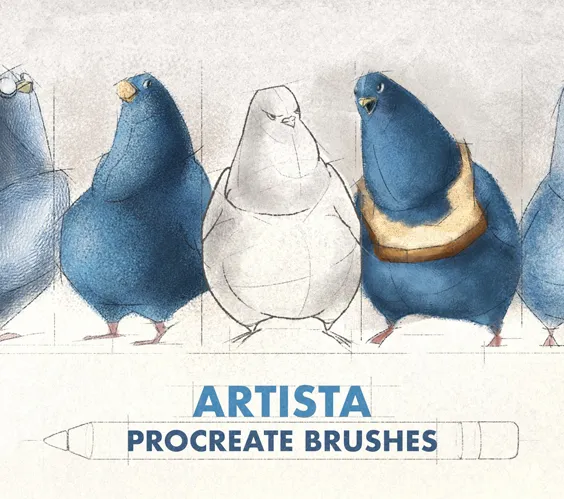 Artista Procreate Brushes