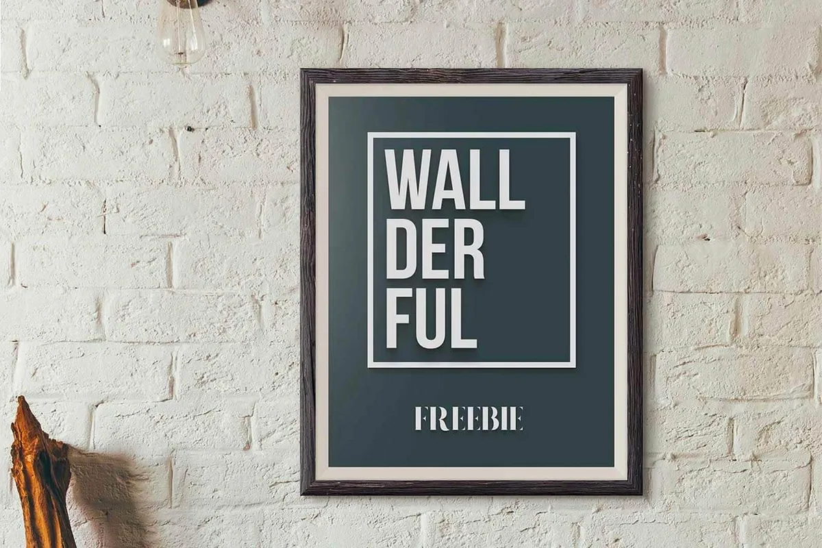 Wallderful Poster Mockups