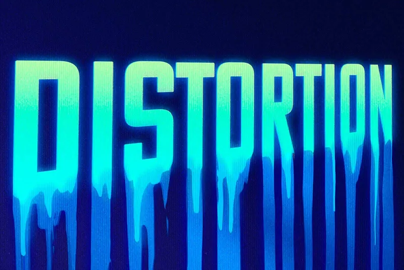 Free Glowing Fluid Text Effect