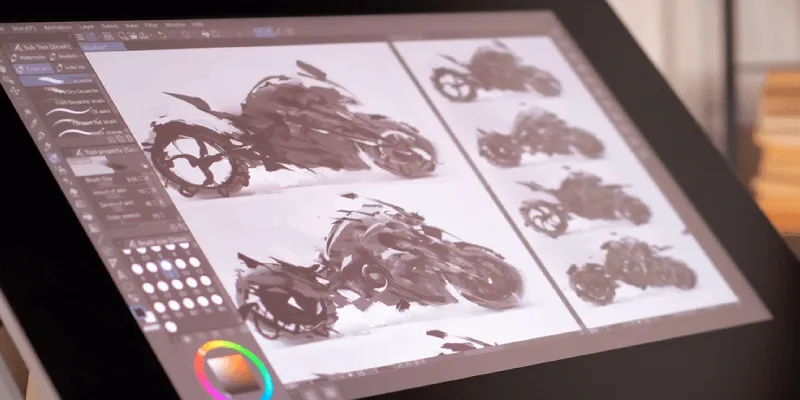 Clip Studio Paint Interface