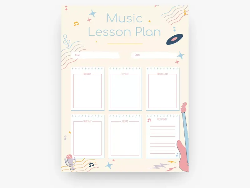 Music Lesson Plan