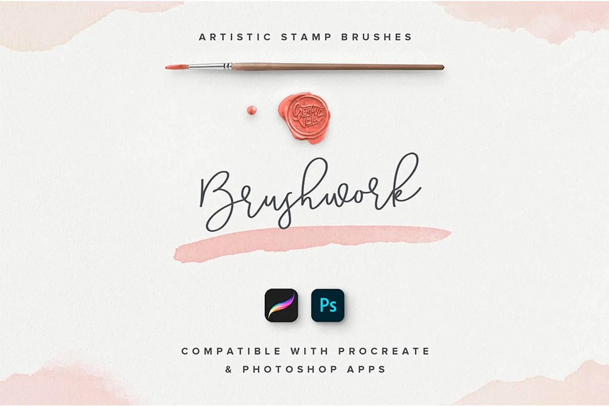 Stamp PS and Procreate Brushes