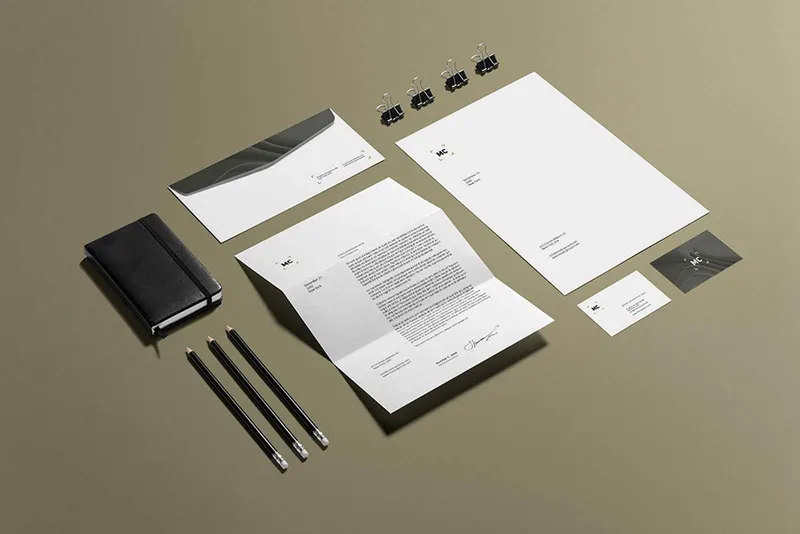 Business Stationery Mockup