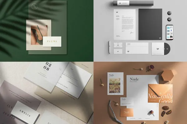 40+ Best Free Stationery Mockup Templates