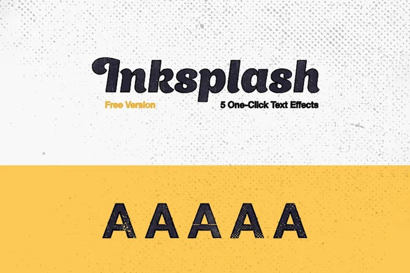 Inksplash Text Effects