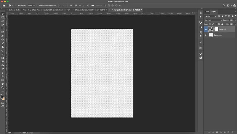 Using Halftone Photoshop Effect for Poster Design