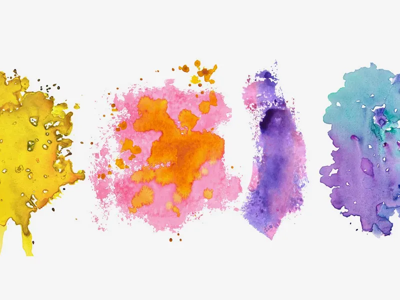 6 Watercolor Textures vol.2