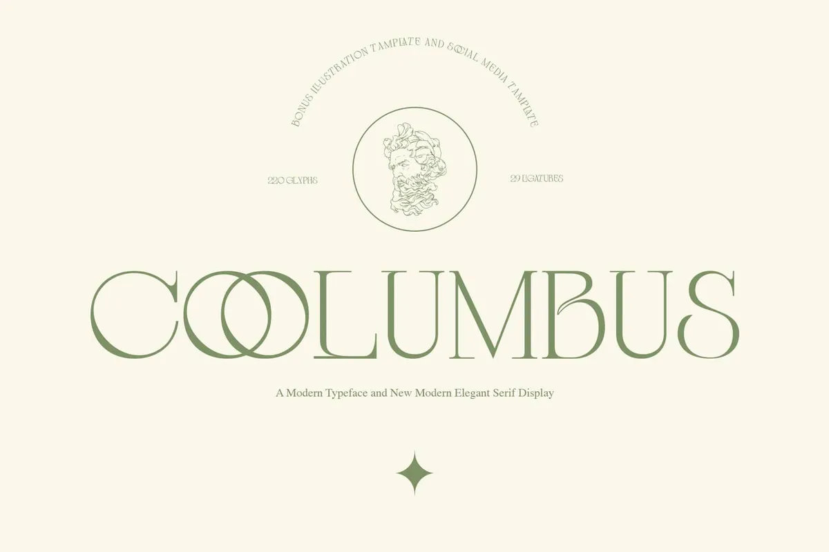 Coolumbus Serif Font