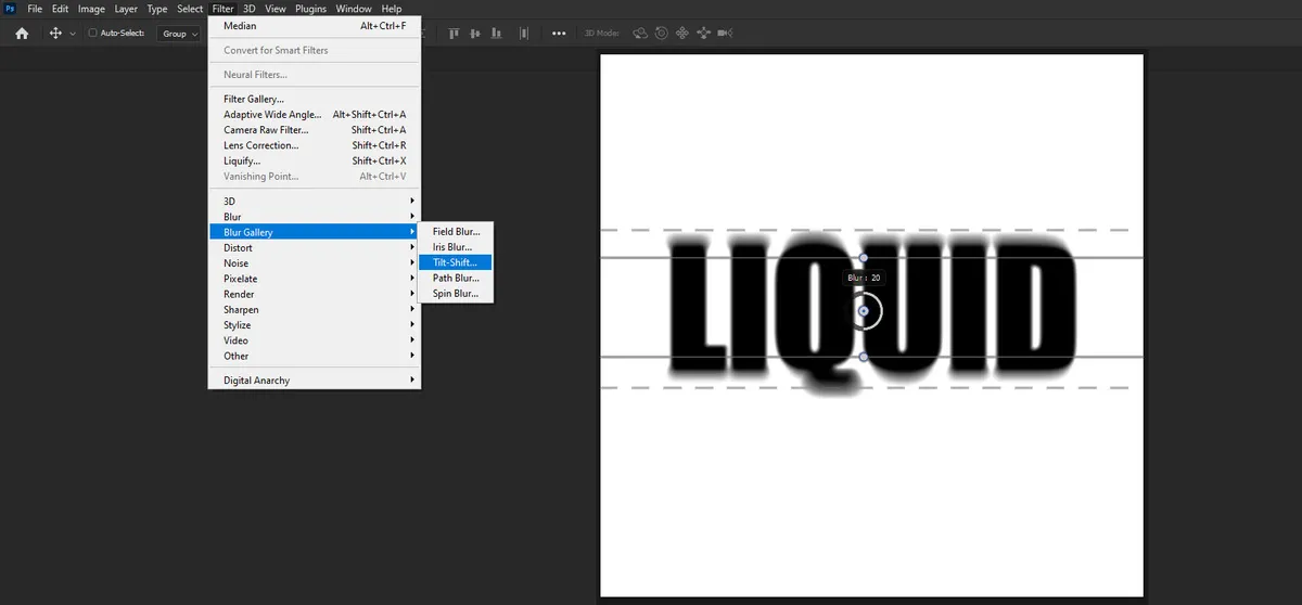 How To Create Melting Text Effect in Photoshop