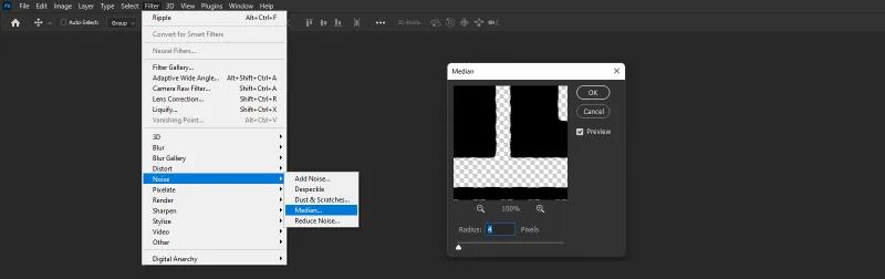 Distressed Text in Photoshop