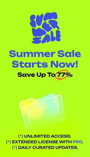 Pixelbuddha Summer Sale Starts Now!