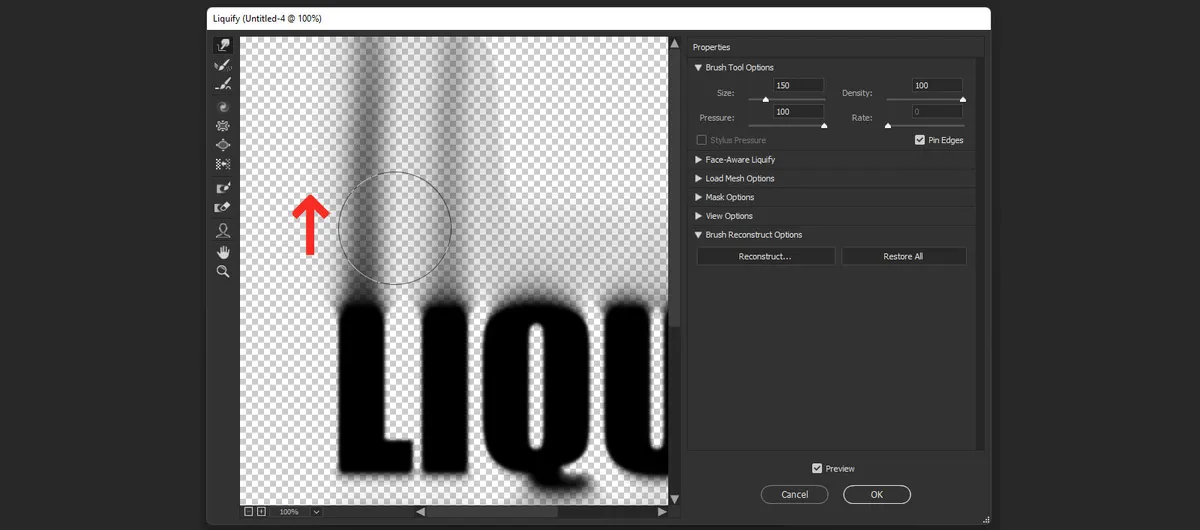 How To Create Melting Text Effect in Photoshop