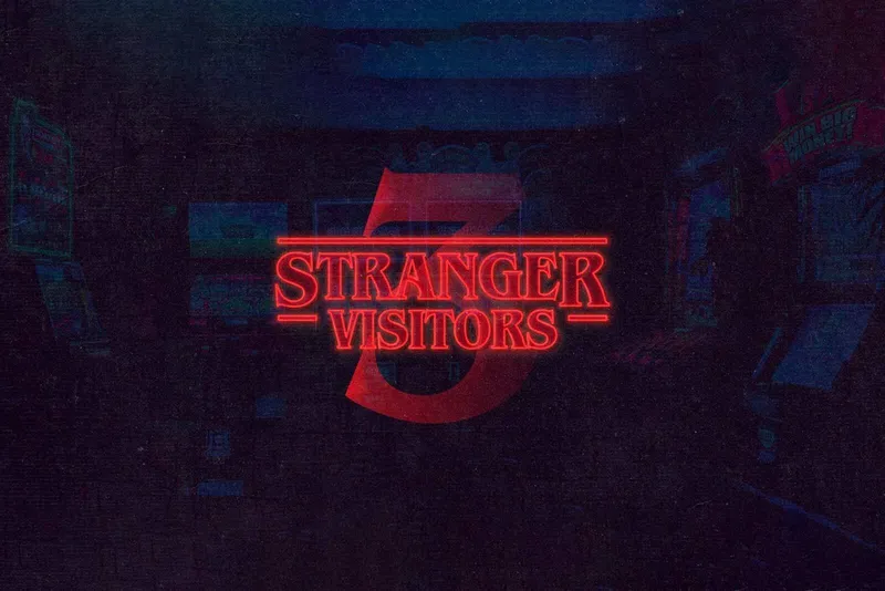 Stranger Things Font Effect