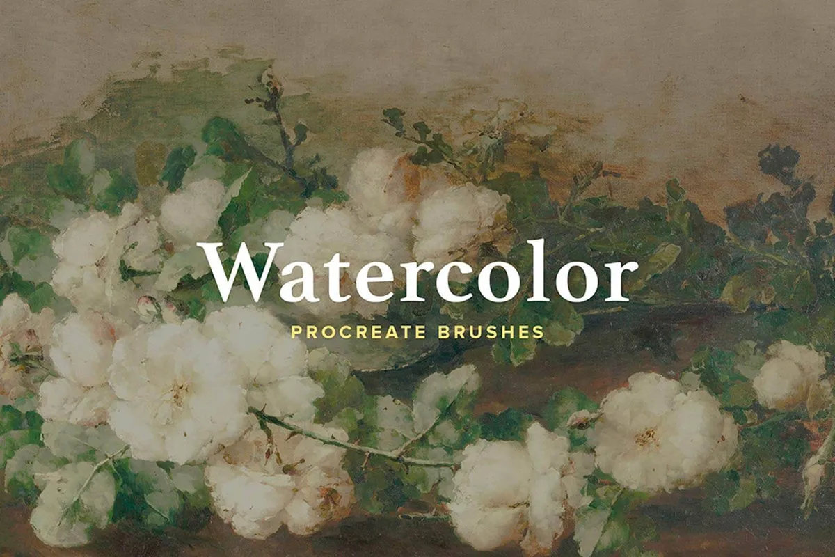 Watercolor Procreate Brushes