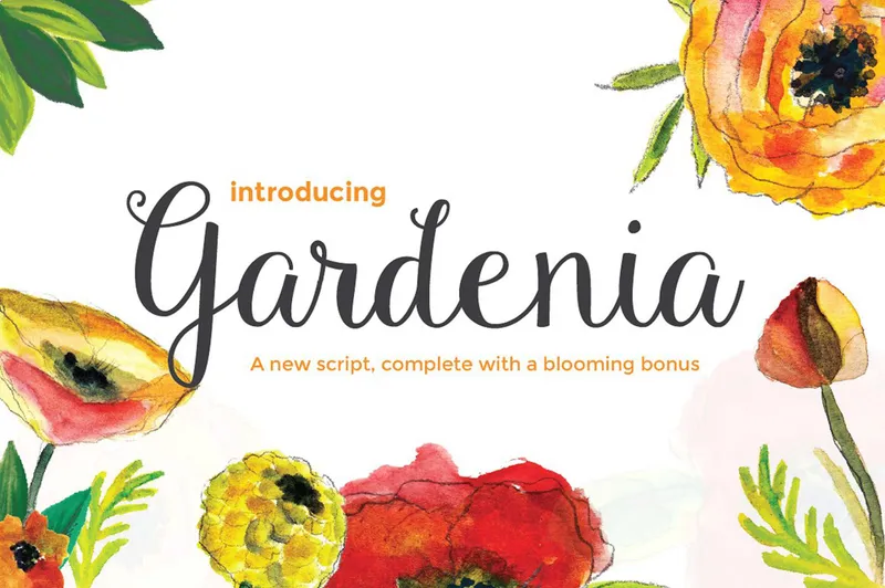 Gardenia-Script-Font