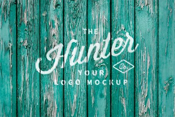 Ragged Wood Logo Mockup