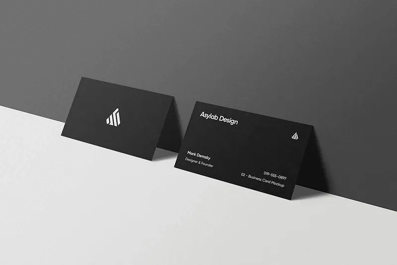 Premium Business Card Mockups