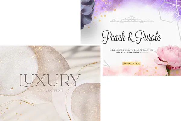 50 Watercolor Textures and Backgrounds — Free & Premium