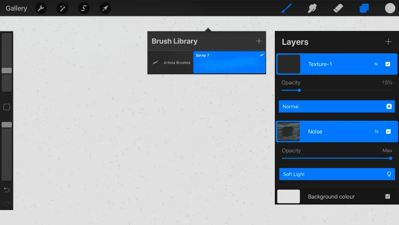 How to Create Illustration With Artista Procreate Brushes