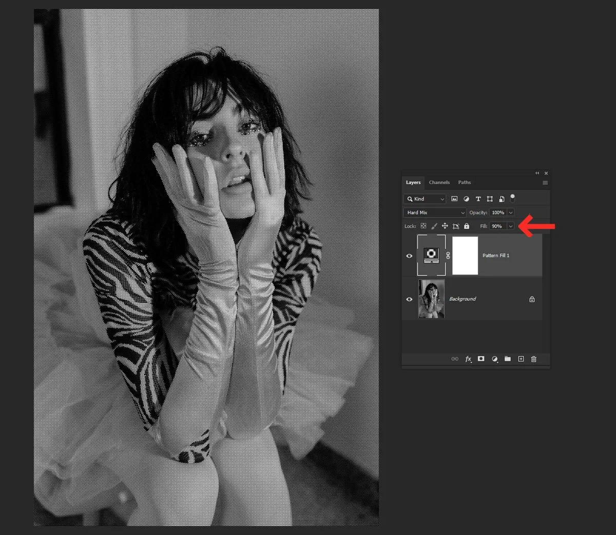 How to Create Photoshop Halftone Effect