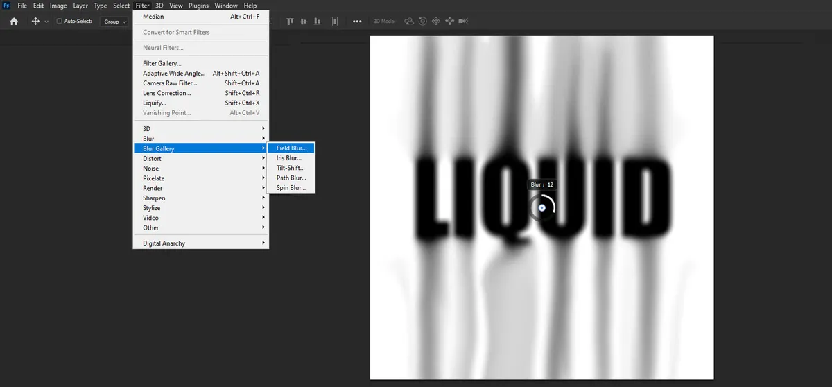 How To Create Melting Text Effect in Photoshop