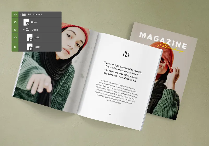 How to Edit Suno Magazine Mockup Scene