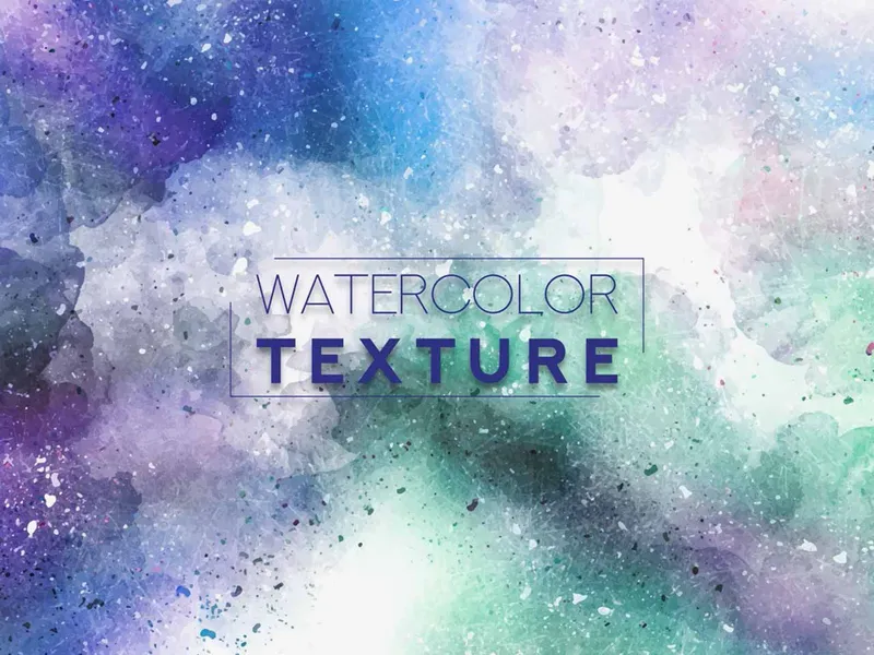 Abstract Background With a Watercolor Texture