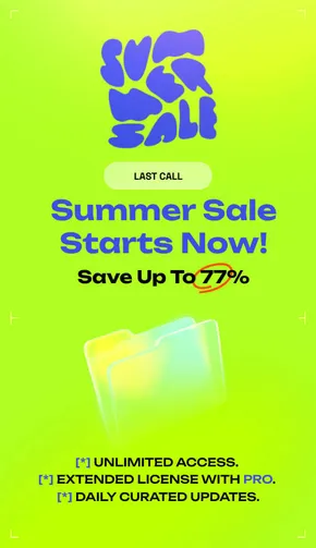Pixelbuddha Summer Sale Starts Now!