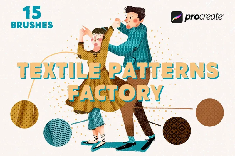 Textile Factory Procreate Brushes
