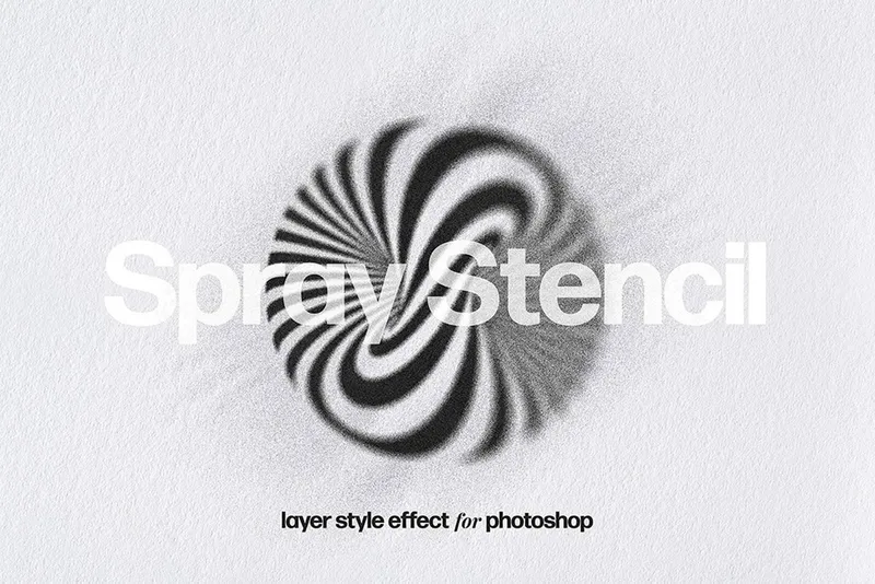 Spray Stencil Layer Style