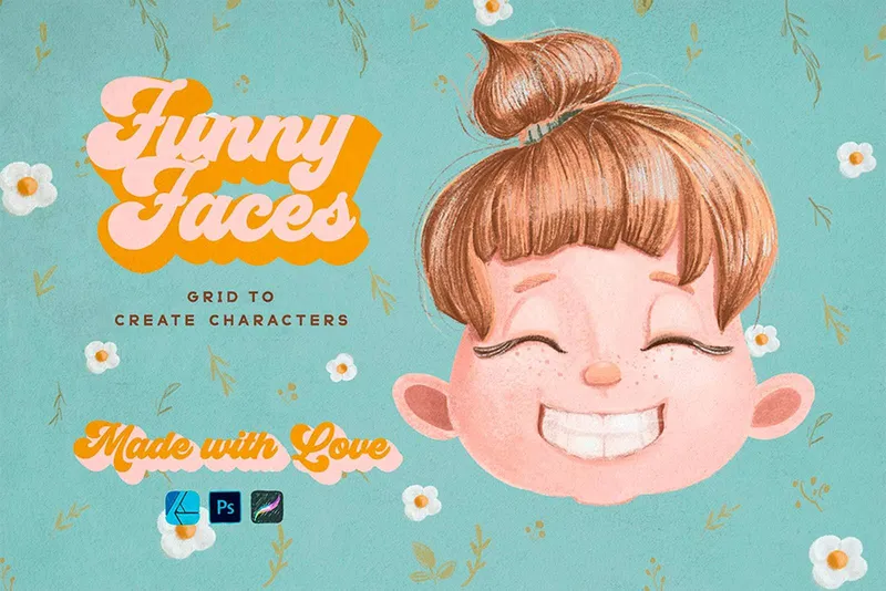 Kids Grids Creator for Procreate