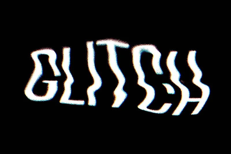 Chromatic Glitch Text Effect