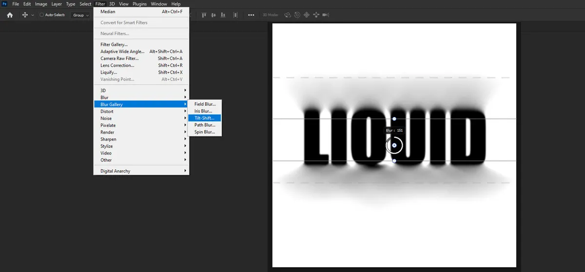 How To Create Melting Text Effect in Photoshop