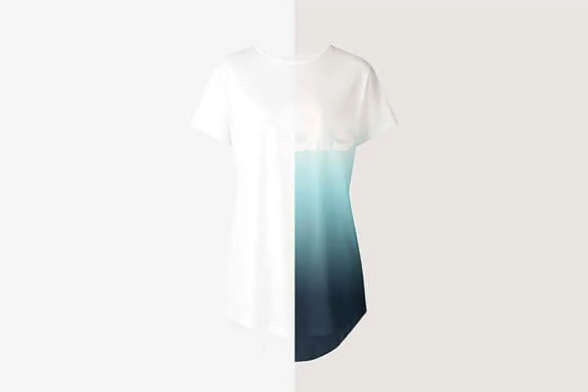 Longline T-Shirt Mockup Set