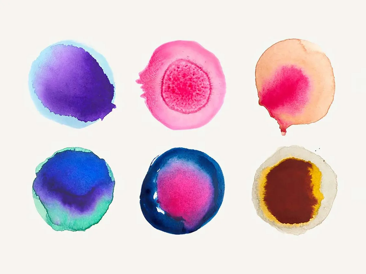 10 Watercolor Textures vol. 6