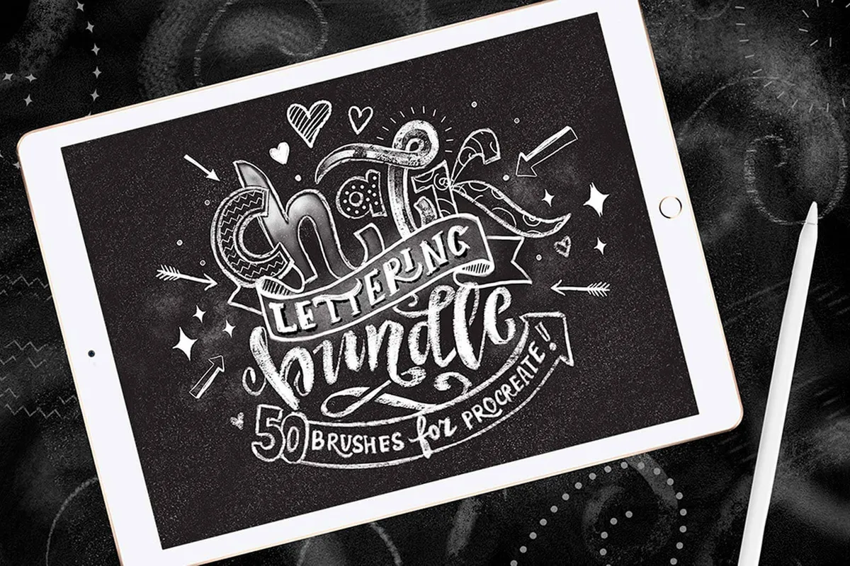 Chalk Procreate Brushes