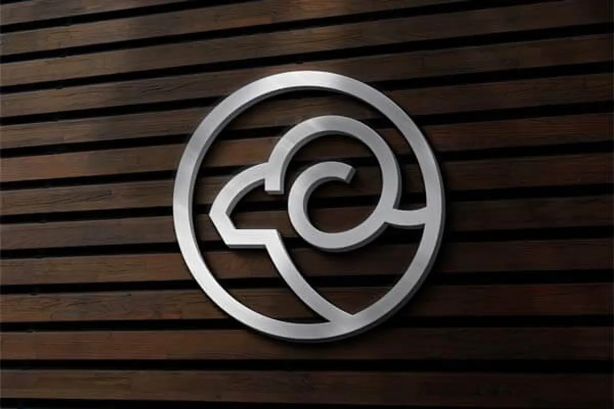 Silver Sign Logo Mockup