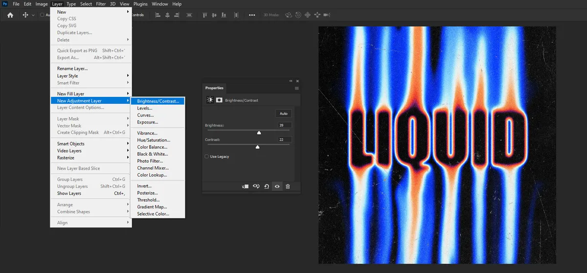 How To Create Melting Text Effect in Photoshop